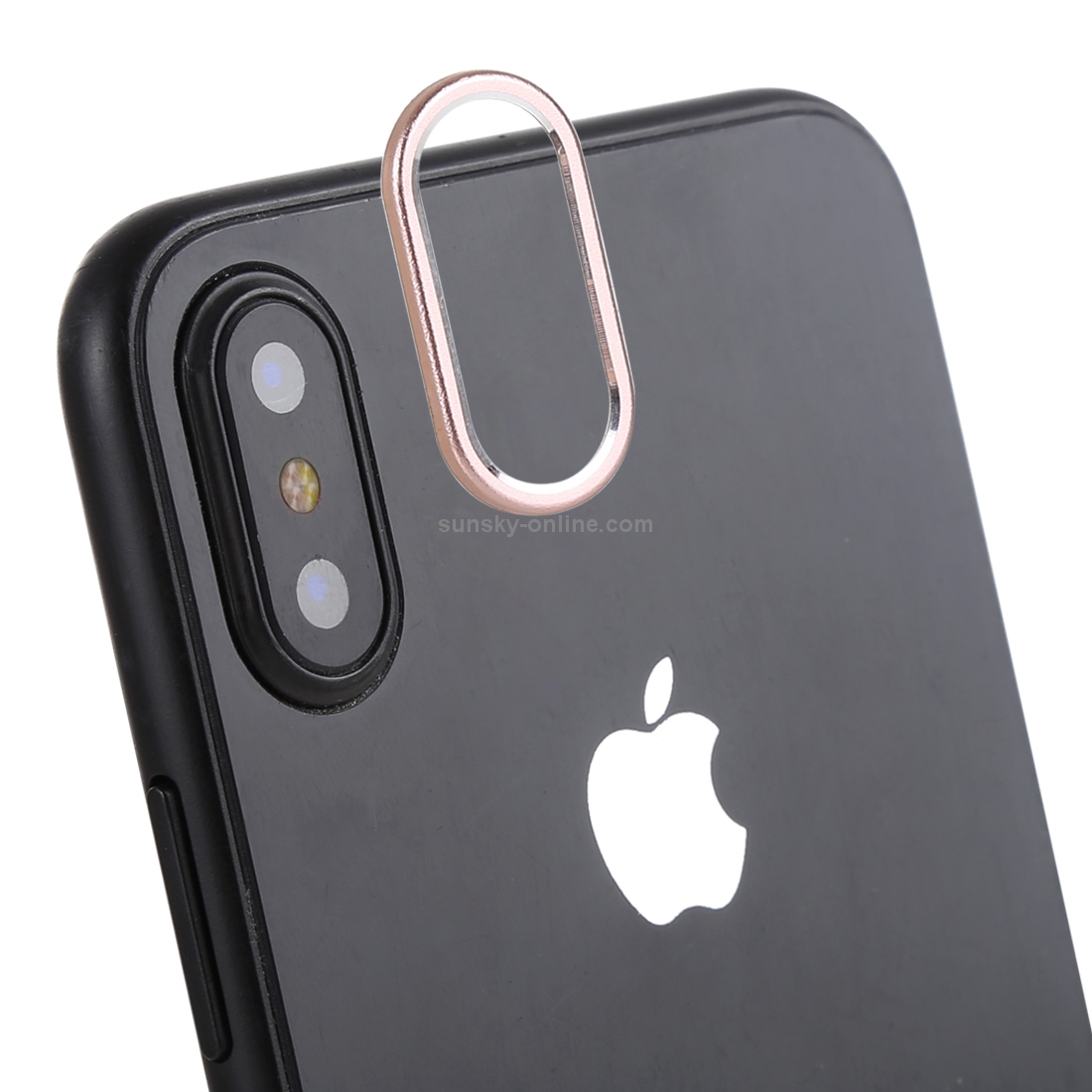 Rear Camera Lens Protection Cover for iPhone X / XS(Rose Gold)