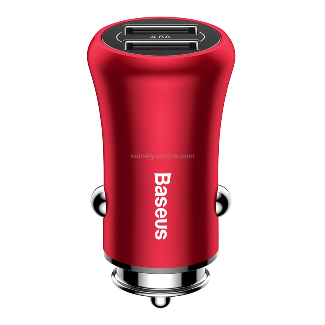 Baseus Gentleman Series 4.8A Dual-USB Smart Car Fast Charger Baseus Gentleman Series 4.8A Dual-USB Smart Car Fast Charger