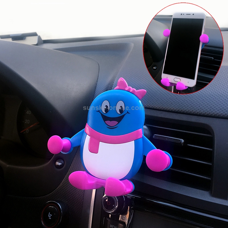 QC-ZJ Gravity Sensing Car Mount Phone Holder(Purple) QC-ZJ Gravity Sensing Car Mount Phone Holder(Purple)
