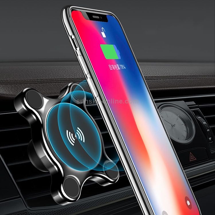TOTUDESIGN 10W Max Dual-use Dashboard Car Air Vent Mount Magnetic Phone Holder Wireless Charger TOTUDESIGN 10W Max Dual-use Dashboard Car Air Vent Mount Magnetic Phone Holder Wireless Charger