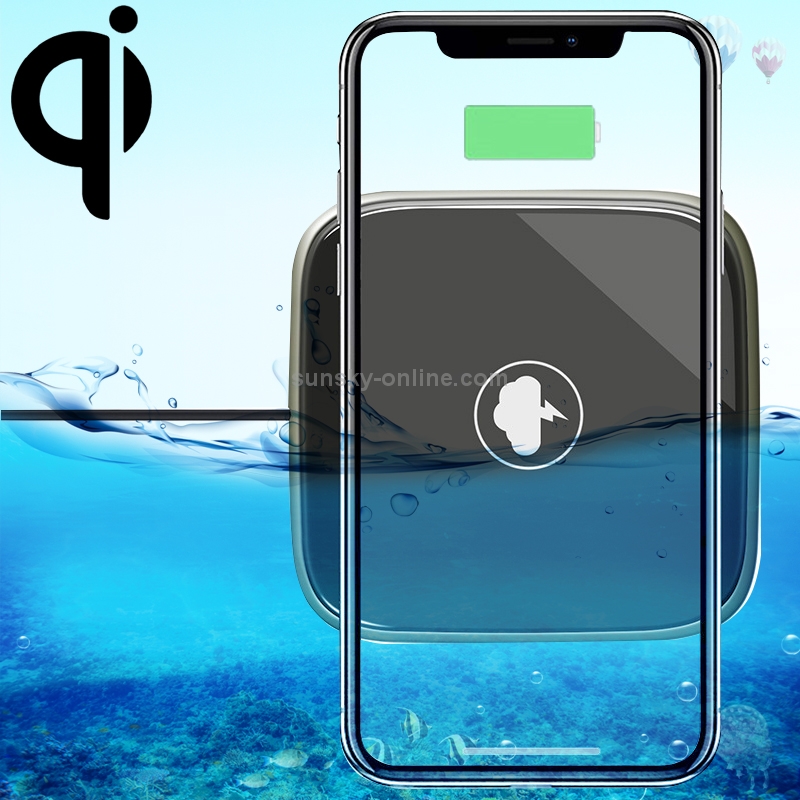 Ultra-thin Zinc Alloy + Glass Panel Qi Wireless Waterproof Charger Pad Ultra-thin Zinc Alloy + Glass Panel Qi Wireless Waterproof Charger Pad