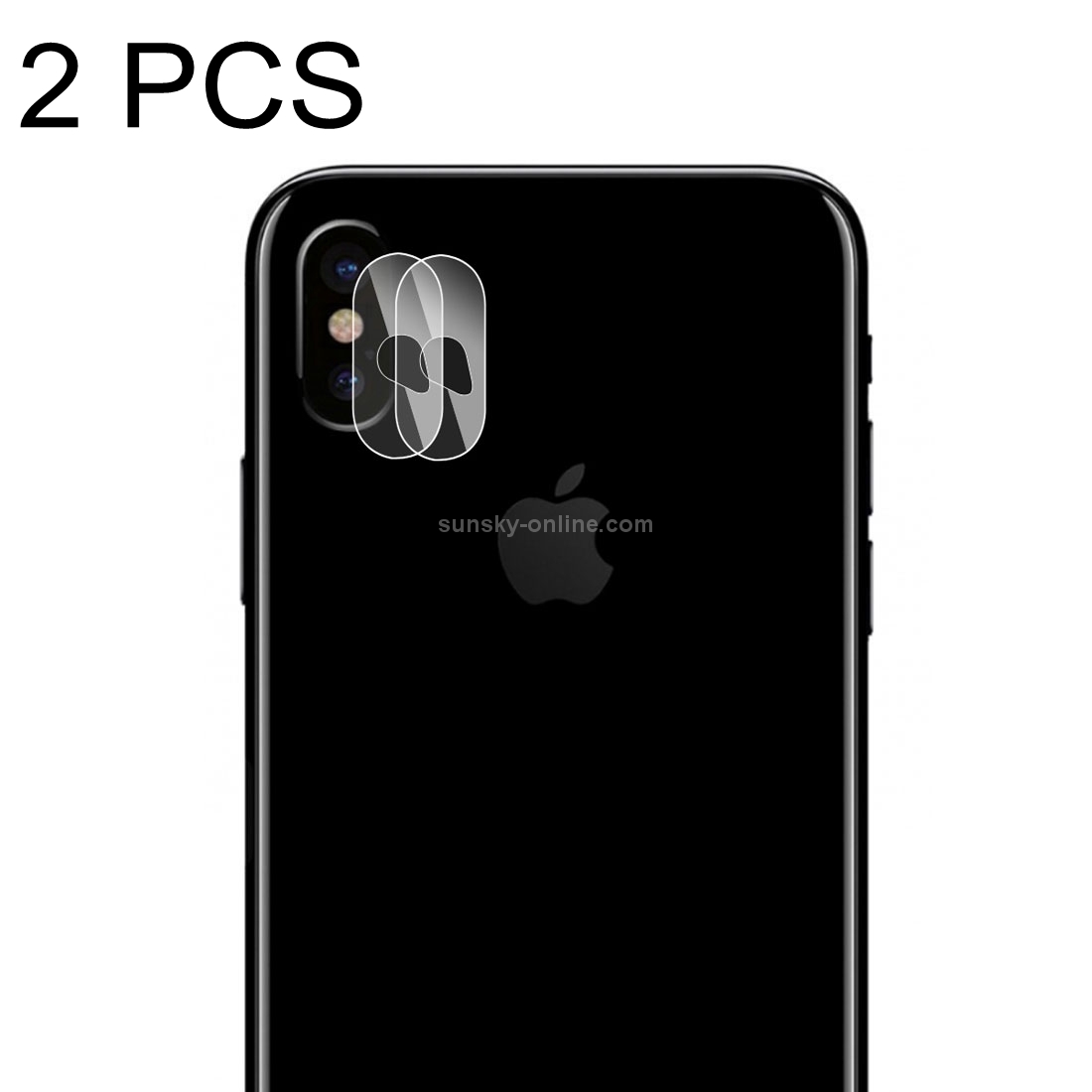For iPhone X 2pcs ENKAY Hat-Prince 0.2mm 9H Hardness 2.15D Curved Explosion-proof Rear Camera Lens Protector Tempered Glass Protective Film For iPhone X 2pcs ENKAY Hat-Prince 0.2mm 9H Hardness 2.15D Curved Explosion-proof Rear Camera Lens Protector Tempered Glass Protective Film