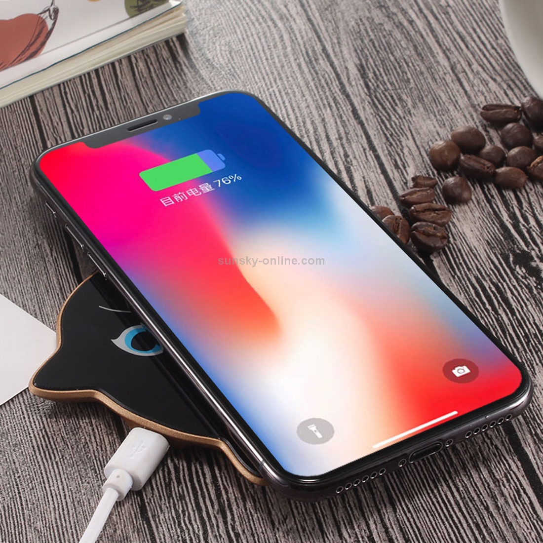 M1 Cat Style Intelligent Qi Standard Wireless Charger M1 Cat Style Intelligent Qi Standard Wireless Charger