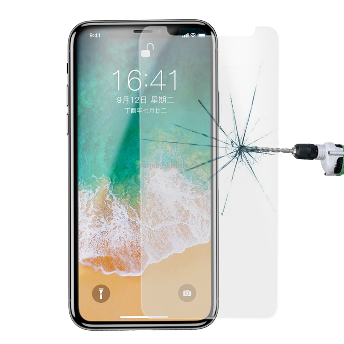 For iPhone X Baseus 0.25mm Transparent Anti-fingerprint Tempered Glass Screen Protector For iPhone X Baseus 0.25mm Transparent Anti-fingerprint Tempered Glass Screen Protector