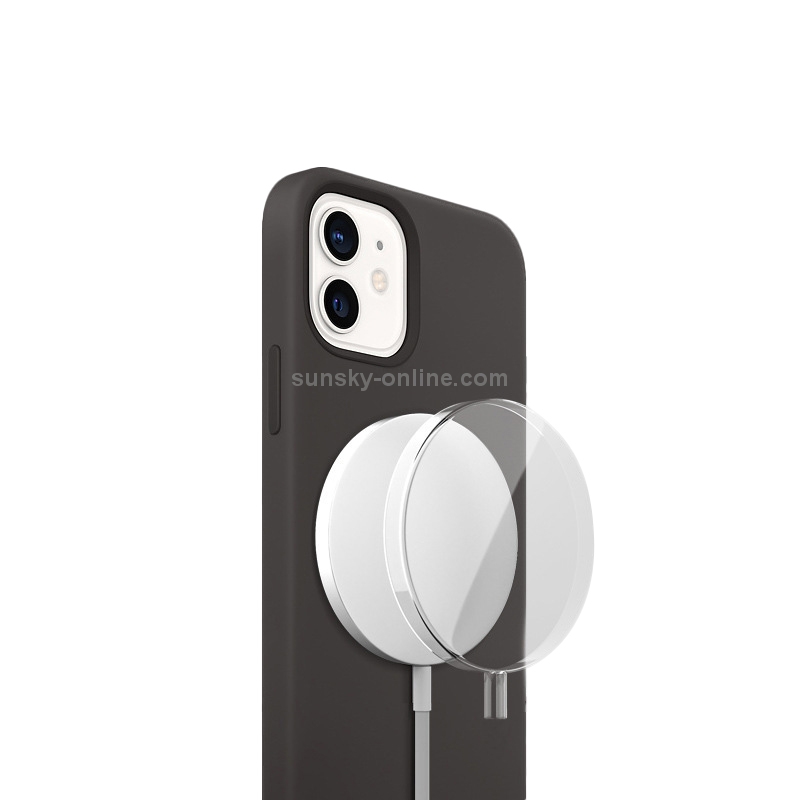 Transparent Round Plastic Protective Case for Magsafe Wireless Charger Transparent Round Plastic Protective Case for Magsafe Wireless Charger