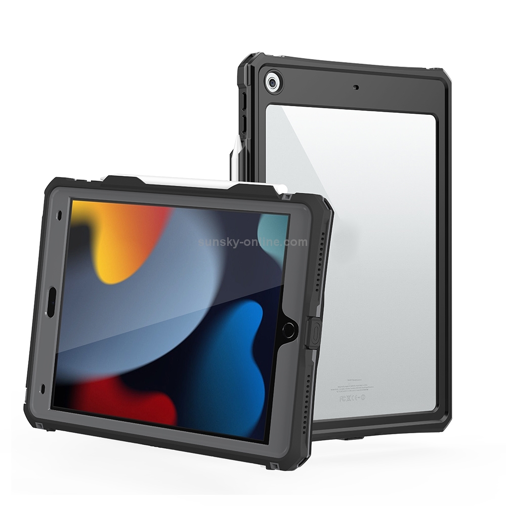 For iPad 10.2 2021 RedPepper Shockproof Waterproof PC + PET + TPU Tablet Protective Case For iPad 10.2 2021 RedPepper Shockproof Waterproof PC + PET + TPU Tablet Protective Case