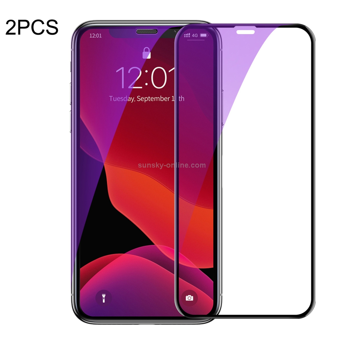 2 PCS Baseus 0.23mm Anti Blue-ray Crack-resistant Edges Curved Full Screen Tempered Glass Film for iPhone 11 Pro Max / XS Max 2 PCS Baseus 0.23mm Anti Blue-ray Crack-resistant Edges Curved Full Screen Tempered Glass Film for iPhone 11 Pro Max / XS Max