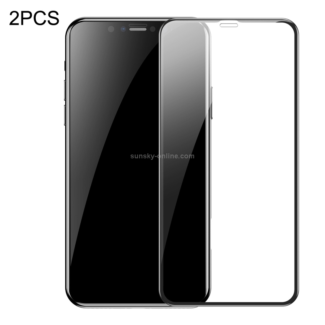For iPhone 11 / XR 2pcs Baseus 0.3mm 9H Full Screen Tempered Glass Film For iPhone 11 / XR 2pcs Baseus 0.3mm 9H Full Screen Tempered Glass Film