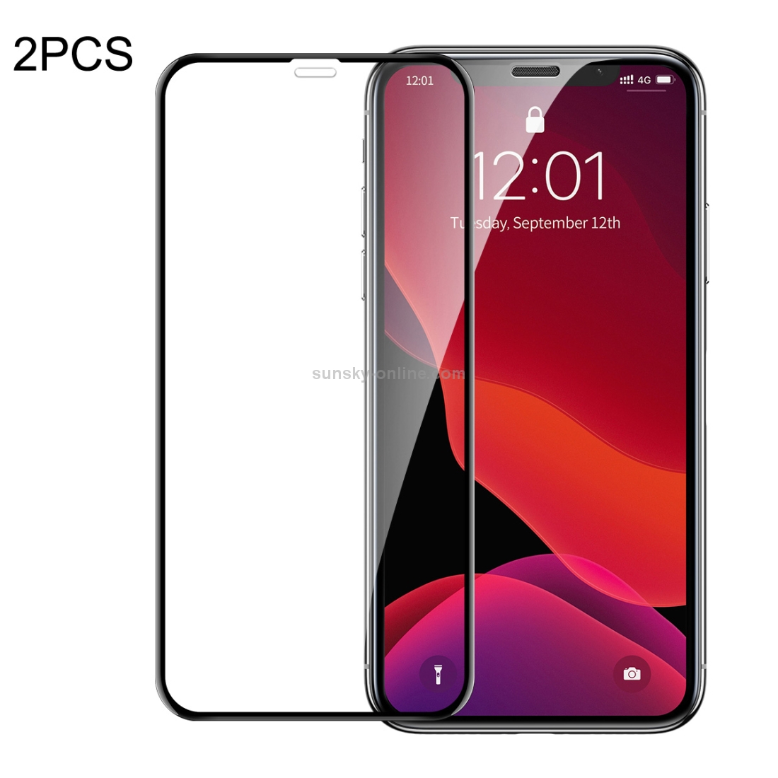 For iPhone 11 / XR 2pcs Baseus 0.23mm Crack-resistant Edges Curved Full Screen Tempered Glass Film For iPhone 11 / XR 2pcs Baseus 0.23mm Crack-resistant Edges Curved Full Screen Tempered Glass Film
