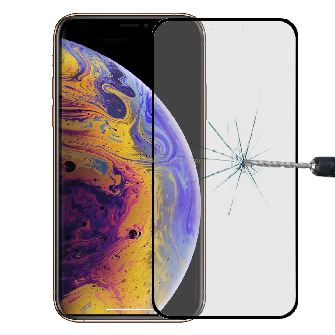 For iPhone 11 Pro Max / XS Max Anti-scratch 9H 10D Full Screen Privacy Anti-glare Tempered Glass Film For iPhone 11 Pro Max / XS Max Anti-scratch 9H 10D Full Screen Privacy Anti-glare Tempered Glass Film