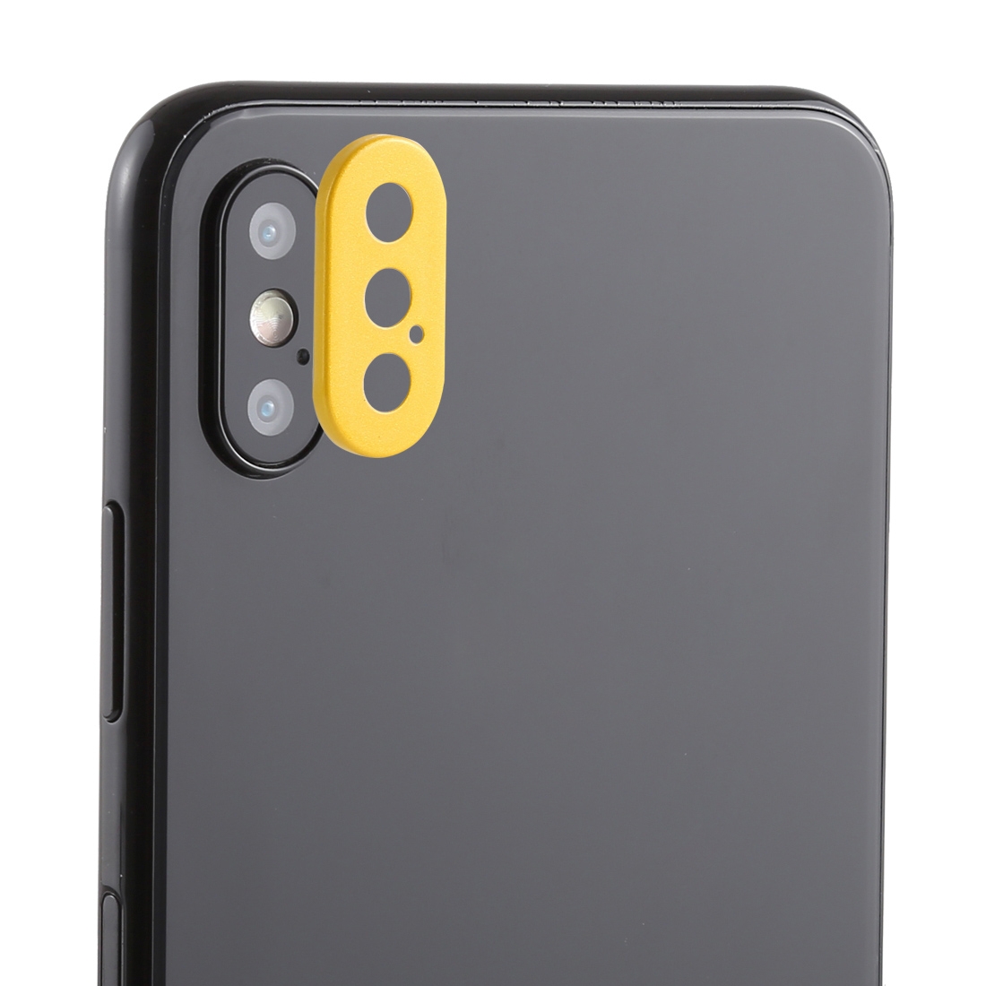 Rear Camera Lens Protection Ring Cover with Tray Eject Tool Needle For iPhone XS Max(Yellow) Rear Camera Lens Protection Ring Cover with Tray Eject Tool Needle For iPhone XS Max(Yellow)