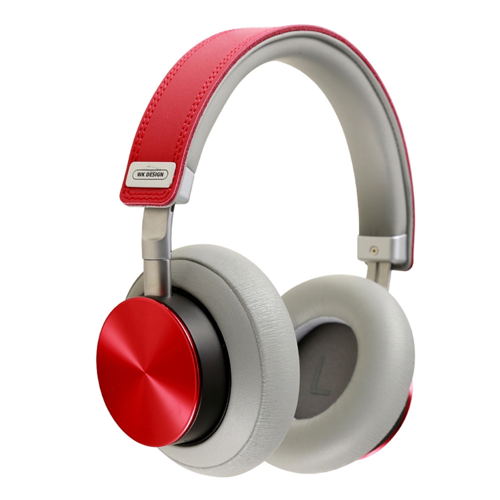 WK BH800 Bluetooth 4.1 Foldable Wireless Bluetooth Headset, Support Call (Red) WK BH800 Bluetooth 4.1 Foldable Wireless Bluetooth Headset, Support Call (Red)