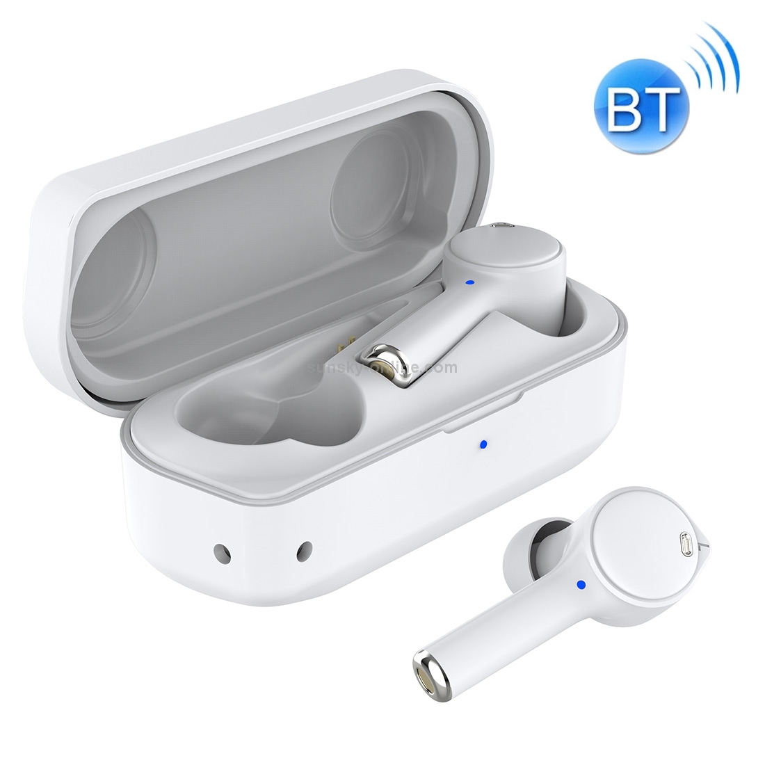 HAMTOD A2 TWS Bluetooth 5.0 Wireless Active Noise Cancelling Earphone(White) HAMTOD A2 TWS Bluetooth 5.0 Wireless Active Noise Cancelling Earphone(White)