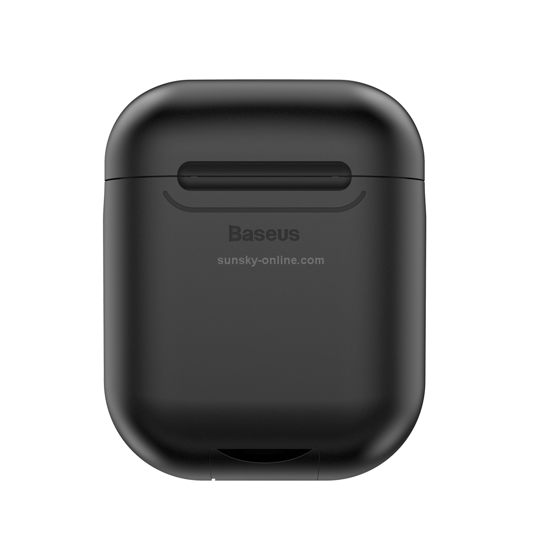 Baseus WIAPPOD-01 Anti-dust Wireless Charger Silicone Protective Case for for Apple AirPods 1 / 2(Black) Baseus WIAPPOD-01 Anti-dust Wireless Charger Silicone Protective Case for for Apple AirPods 1 / 2(Black)