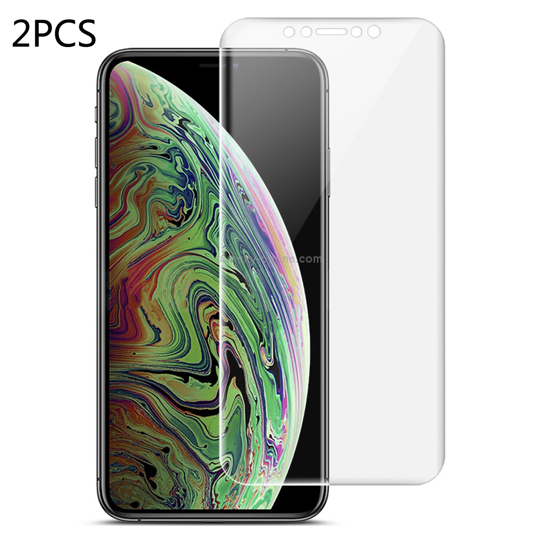 2 PCS IMAK 0.15mm Curved Full Screen Protector Hydrogel Film Front Protector for iPhone X / XS 2 PCS IMAK 0.15mm Curved Full Screen Protector Hydrogel Film Front Protector for iPhone X / XS