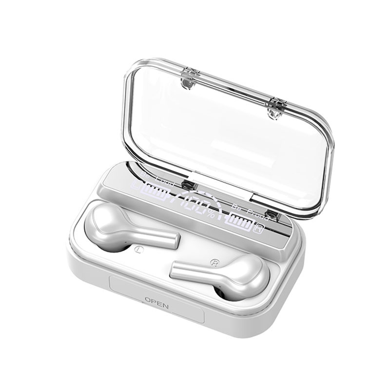 278 TWS External Noise Cancelling Touch Bluetooth Earphone with Charging Box, Support Three-screen Battery Display & Power Bank & Call & Voice Assistant(White) 278 TWS External Noise Cancelling Touch Bluetooth Earphone with Charging Box, Support Three-screen Battery Display & Power Bank & Call & Voice Assistant(White)