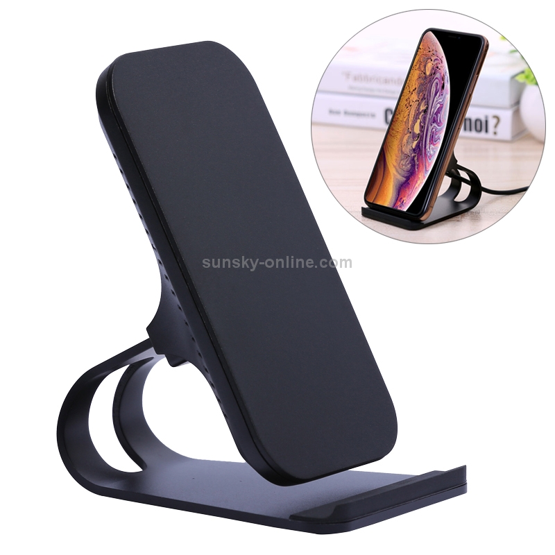 HQ-W8 10W Aluminum Alloy Qi Standard Wireless Mobile Phone Charging Stand Charger HQ-W8 10W Aluminum Alloy Qi Standard Wireless Mobile Phone Charging Stand Charger