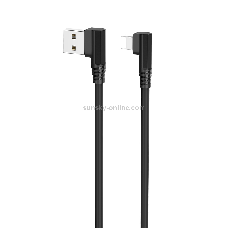 Hoco U83 1.2m 2.4A USB to 8 Pin Puissant Silicone Charging Data Cable(Black) Hoco U83 1.2m 2.4A USB to 8 Pin Puissant Silicone Charging Data Cable(Black)