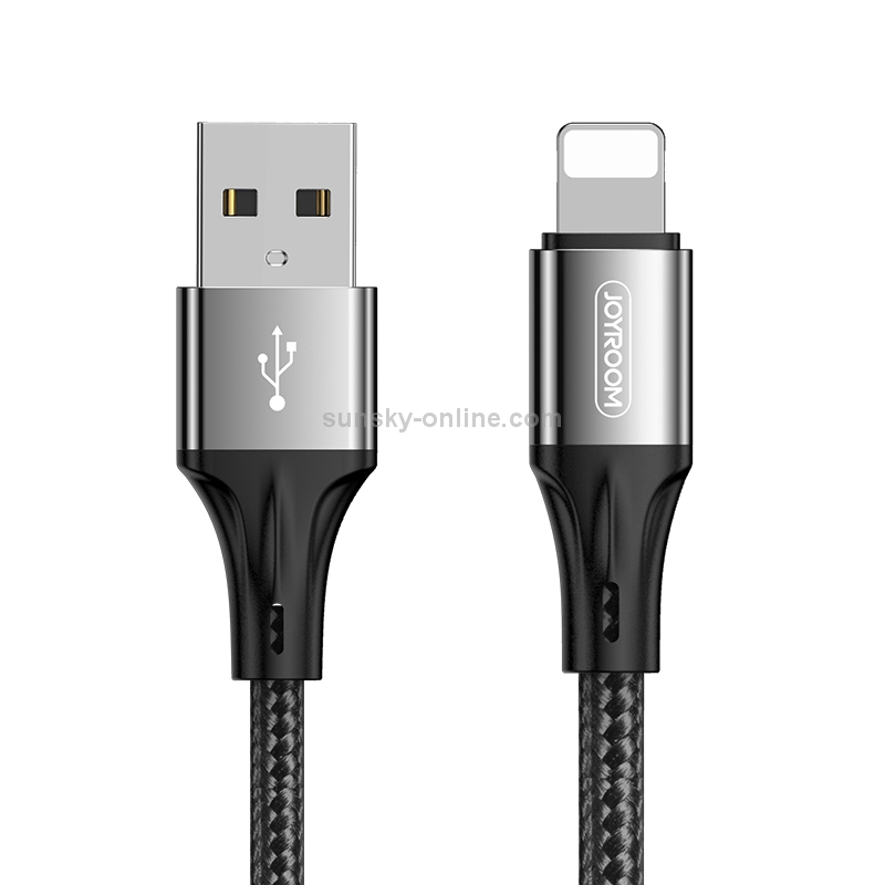 JOYROOM S-1030N1 N1 Series 1m 3A USB to 8 Pin Data Sync Charge Cable for iPhone, iPad (Black) JOYROOM S-1030N1 N1 Series 1m 3A USB to 8 Pin Data Sync Charge Cable for iPhone, iPad (Black)