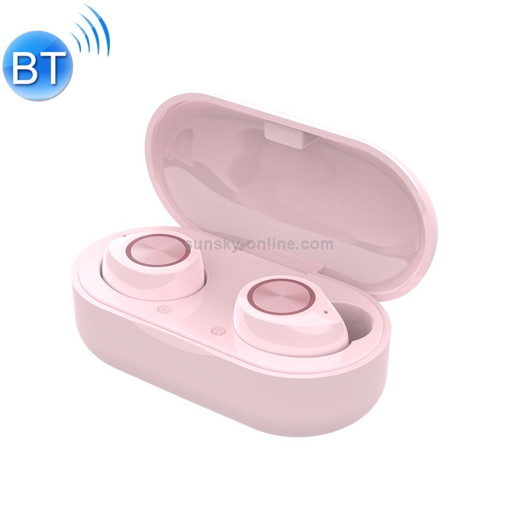 TW60 TWS Bluetooth 5.0 Touch Wireless Bluetooth Sports Earphone with Charging Box, Support Voice Assistant & Call(Pink) TW60 TWS Bluetooth 5.0 Touch Wireless Bluetooth Sports Earphone with Charging Box, Support Voice Assistant & Call(Pink)