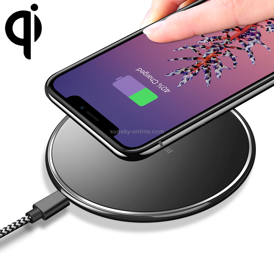 DUX DUCIS Unit 5W Max Qi Standard Wireless Charger (Black) DUX DUCIS Unit 5W Max Qi Standard Wireless Charger (Black)