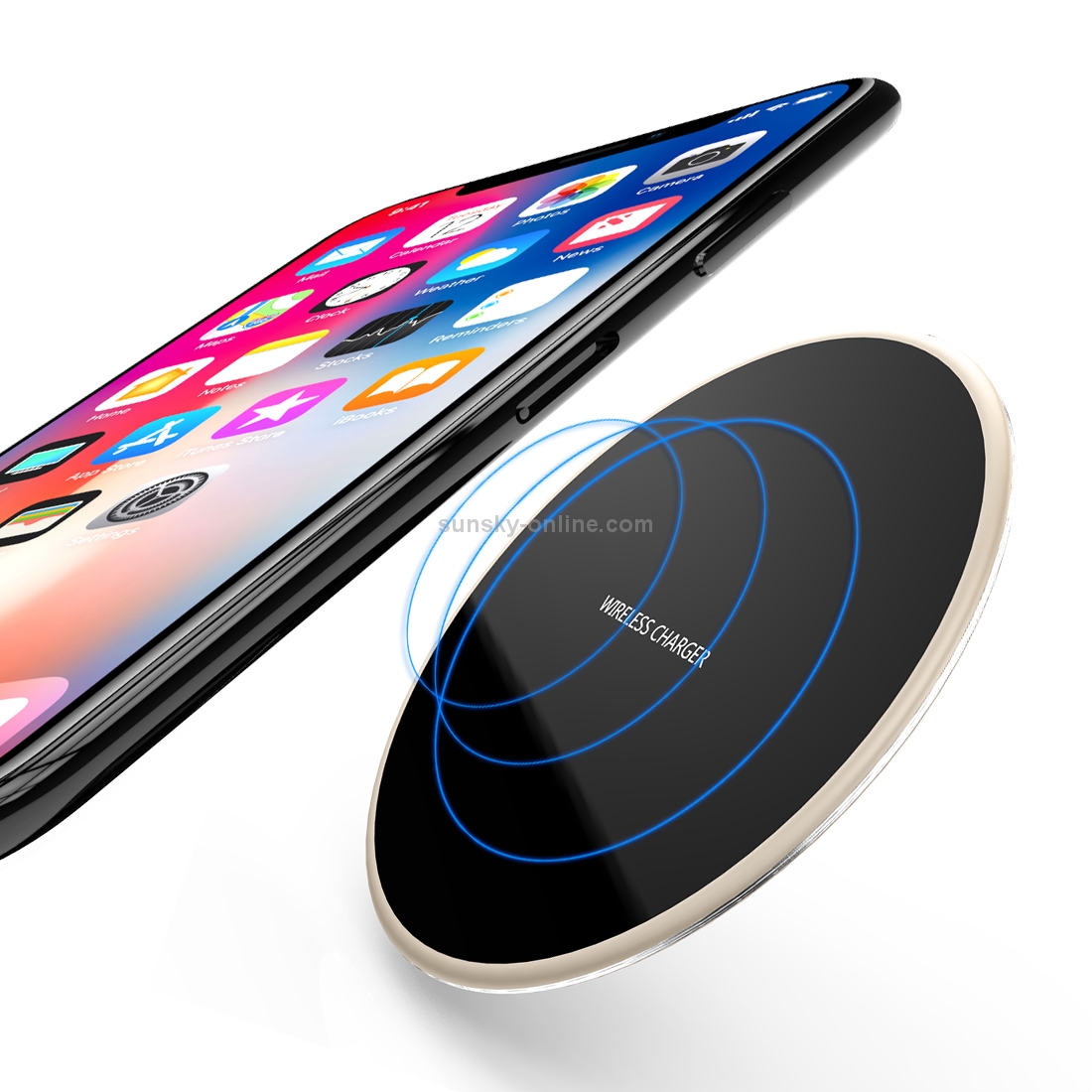 R-JUST Ultra-thin Mobile Phone Wireless Charger (Gold) R-JUST Ultra-thin Mobile Phone Wireless Charger (Gold)
