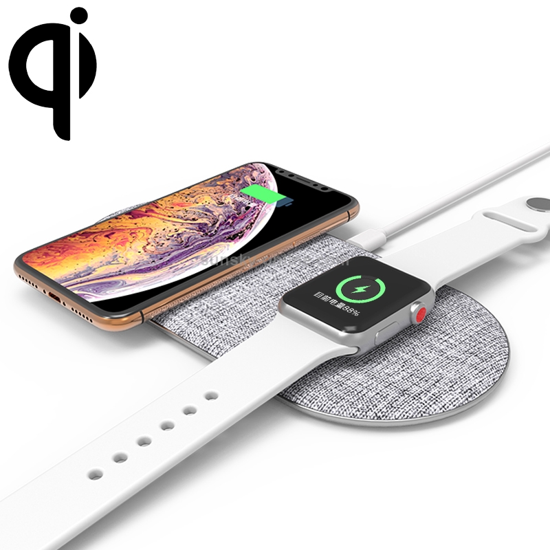 FT03-B Desktop Intelligent Rapid Wireless Charger Fast Chargering Pad ,10W+10W(White) FT03-B Desktop Intelligent Rapid Wireless Charger Fast Chargering Pad ,10W+10W(White)