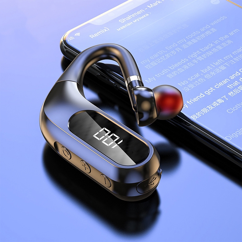 kj10 Bluetooth 5.0 TWS Hanging Ear Style Sport Wireless Bluetooth Earphone (Black) kj10 Bluetooth 5.0 TWS Hanging Ear Style Sport Wireless Bluetooth Earphone (Black)