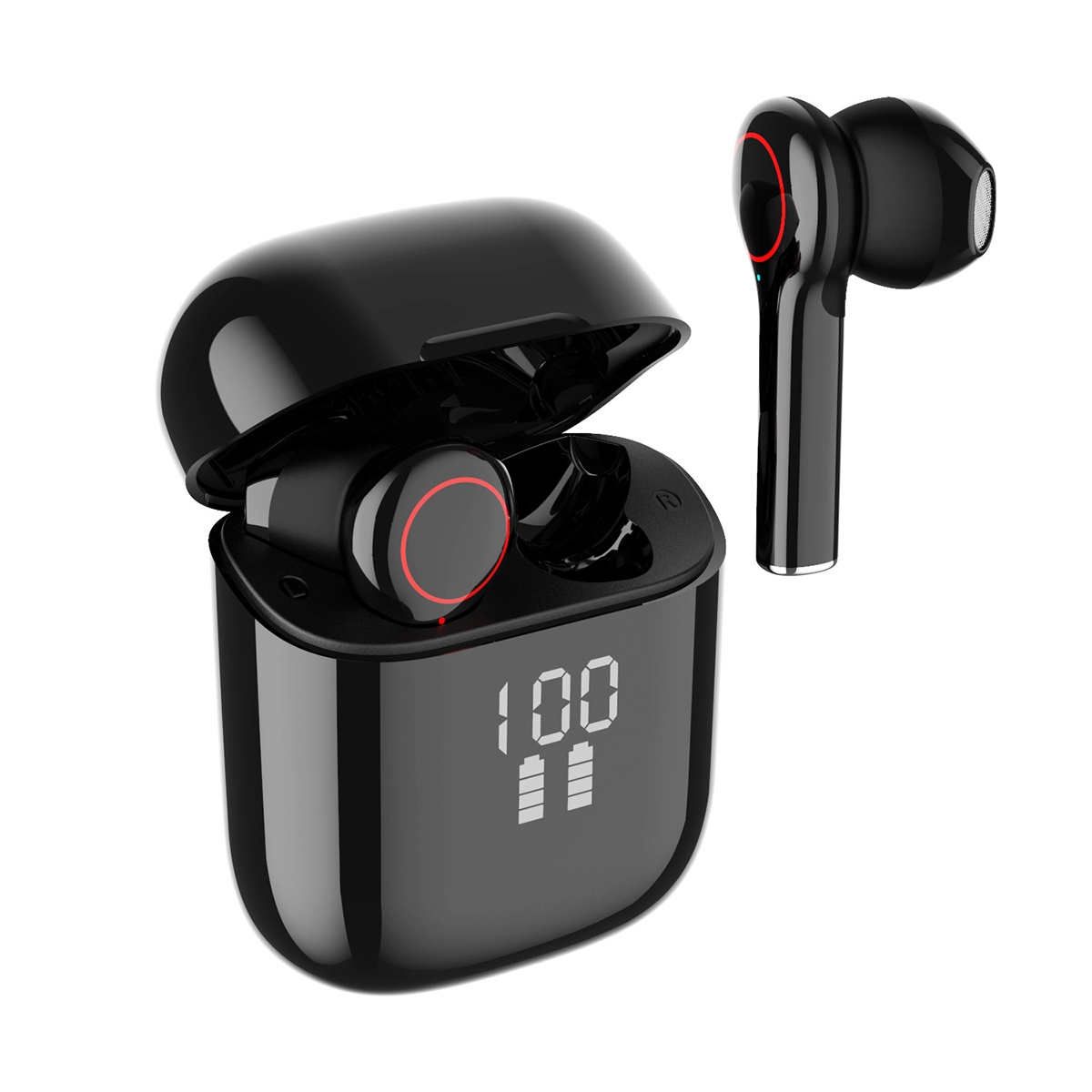 L31 pro Bluetooth 5.0 TWS Digital Display Touch Wireless Bluetooth Earphone (Black) L31 pro Bluetooth 5.0 TWS Digital Display Touch Wireless Bluetooth Earphone (Black)