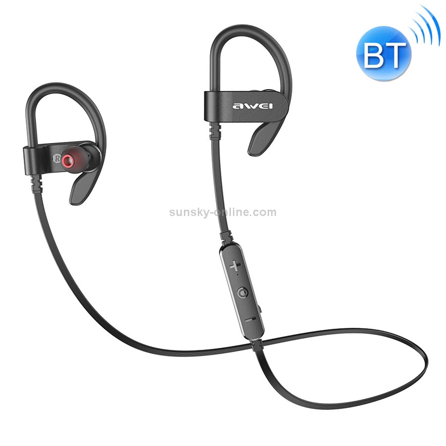 awei WT50 IPX4 Waterproof Ear-mounted Wireless Bluetooth Earphone with Microphone(Black) awei WT50 IPX4 Waterproof Ear-mounted Wireless Bluetooth Earphone with Microphone(Black)