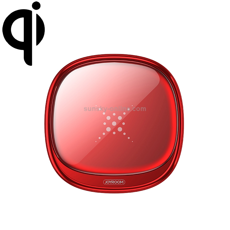 JOYROOM JR-A20 10W Mini Square Wireless Charger (Red) JOYROOM JR-A20 10W Mini Square Wireless Charger (Red)