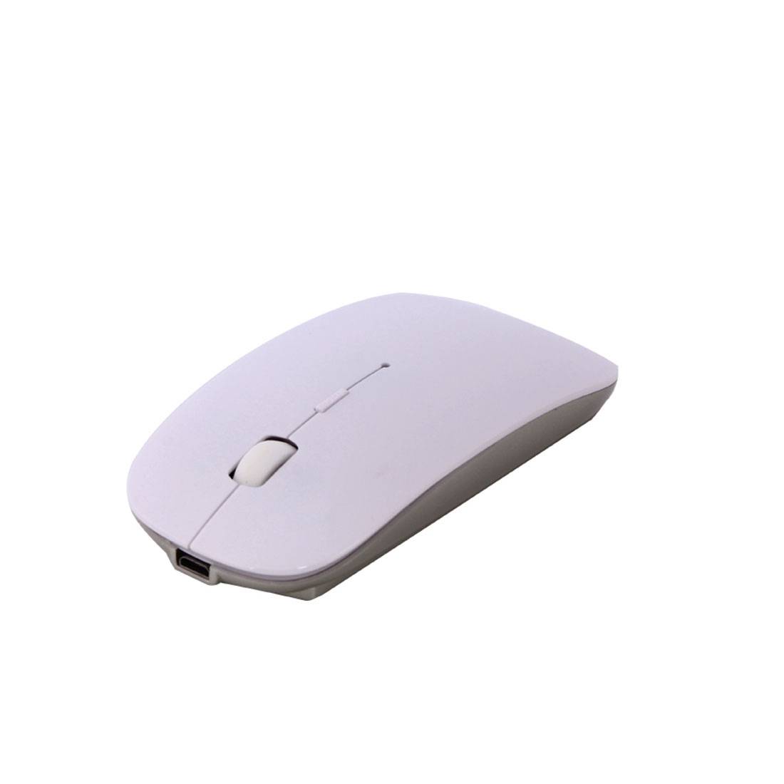 MC-008 Bluetooth 3.0 Battery Charging Wireless Mouse for Laptops and Android System Mobile Phone (White)