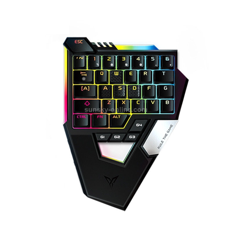 FLYDIGI D1 Mobile Game One-hand Red Shaft Mechanical Keyboard FLYDIGI D1 Mobile Game One-hand Red Shaft Mechanical Keyboard