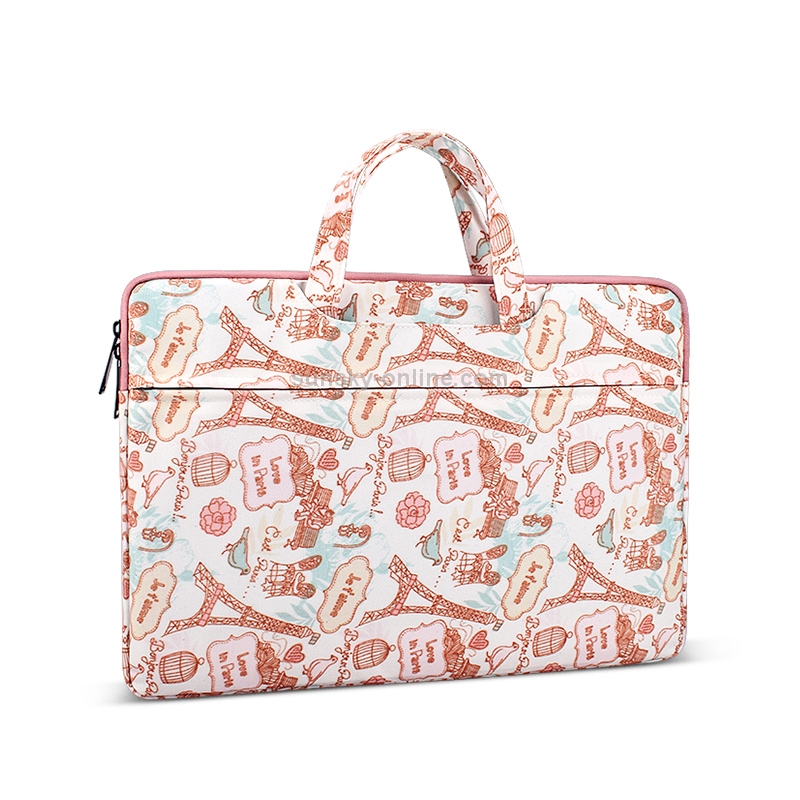 ST01DZ Canvas Waterproof Laptop Handbag for 13.3 inch Laptops