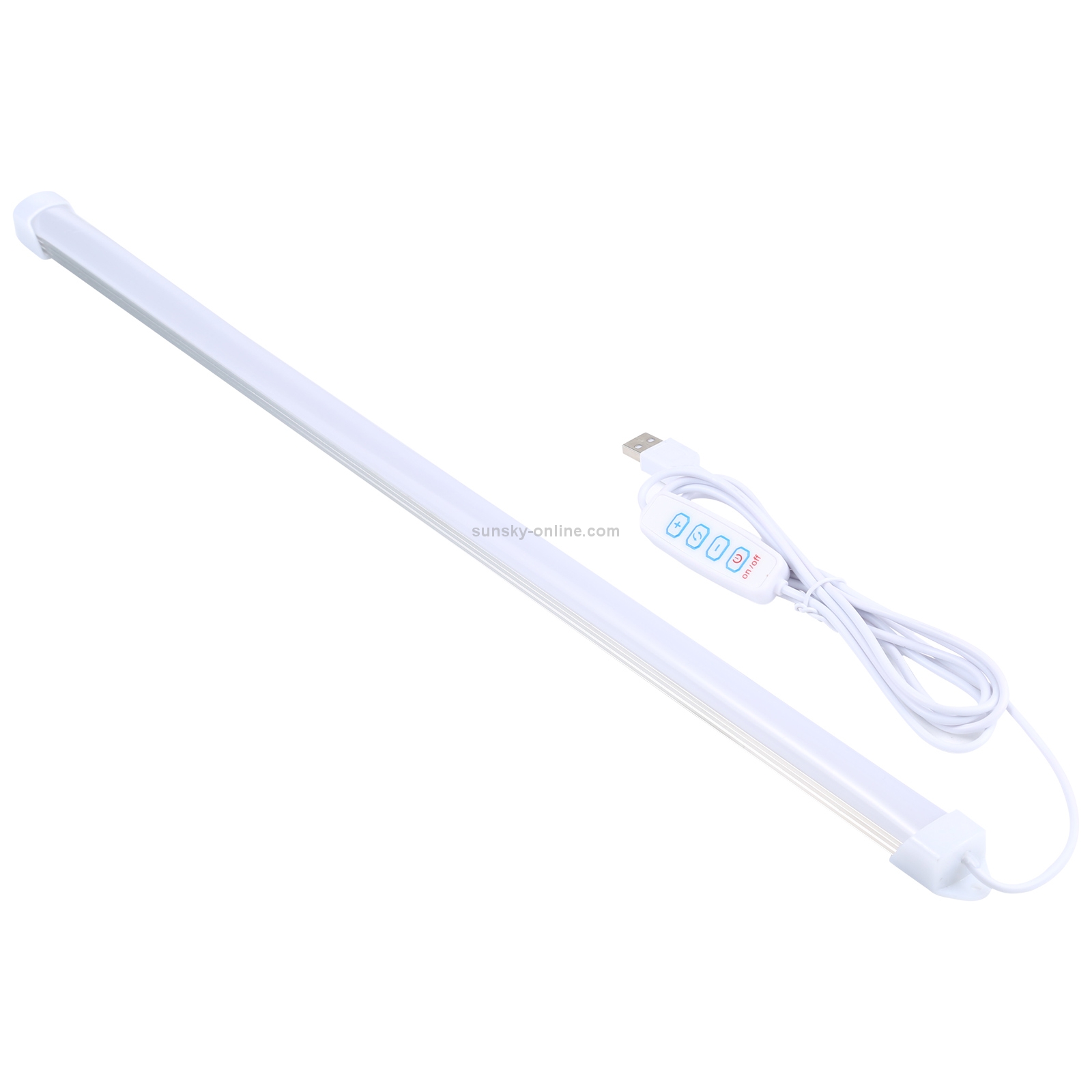 50cm 60 LEDs Multifunctional USB Three-color Stepless Dimming LED Light Tube, DC 5V