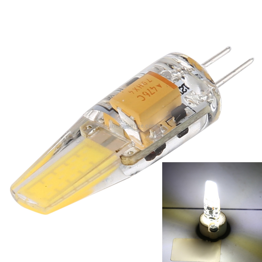 G4-1505 24 LEDs Highlight COB LED Corn Light (White Light)