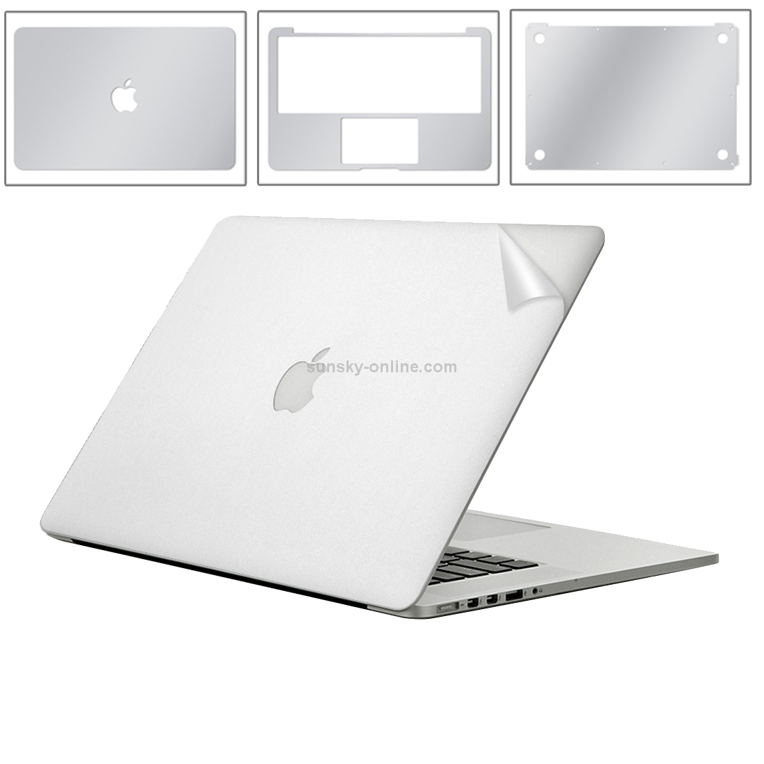 3 PCS Baseus for Macbook Pro Retina 13 inch 4H Surface Hardness Anti-scratch Screen Protector Packages Protective Film Cover Kit(1 x 3M Upper Film + 1 x 3M Lower Film + 1 x PET Whole Film)(Silver) 3 PCS Baseus for Macbook Pro Retina 13 inch 4H Surface Hardness Anti-scratch Screen Protector Packages Protective Film Cover Kit(1 x 3M Upper Film + 1 x 3M Lower Film + 1 x PET Whole Film)(Silver)