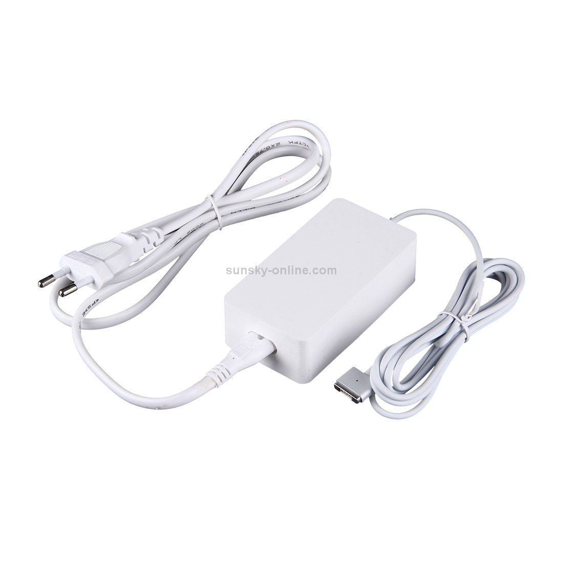 14.85V 3.05A 45W 5 Pin T Style MagSafe 2 + USB 2.0 Power Charger for Apple Macbook A1465 / A1436 / A1466 / ME665 / ME664, Length: 1.7m, EU Plug(White) 14.85V 3.05A 45W 5 Pin T Style MagSafe 2 + USB 2.0 Power Charger for Apple Macbook A1465 / A1436 / A1466 / ME665 / ME664, Length: 1.7m, EU Plug(White)