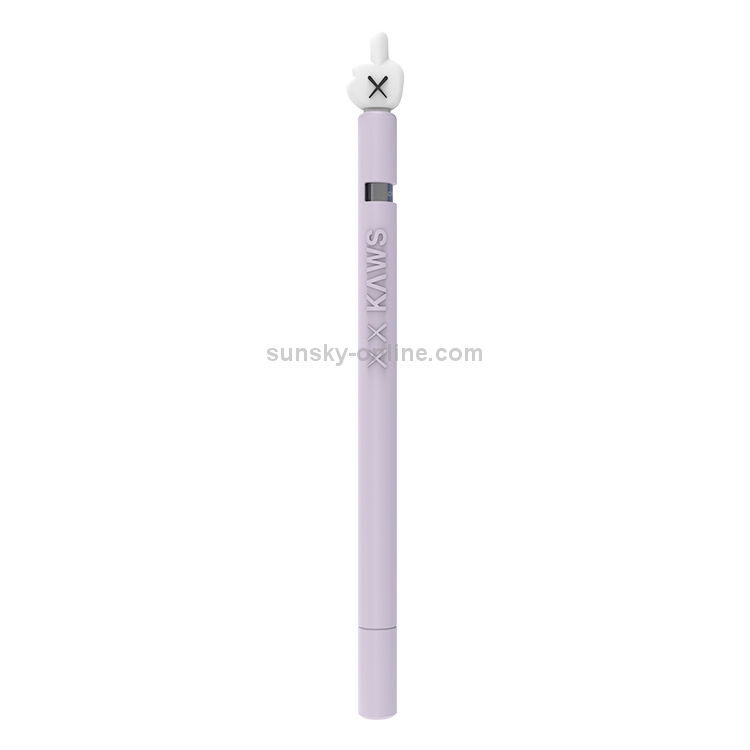 LOVE MEI For Apple Pencil 1 Middle Finger Shape Stylus Pen Silicone Protective Case Cover (Purple) LOVE MEI For Apple Pencil 1 Middle Finger Shape Stylus Pen Silicone Protective Case Cover (Purple)