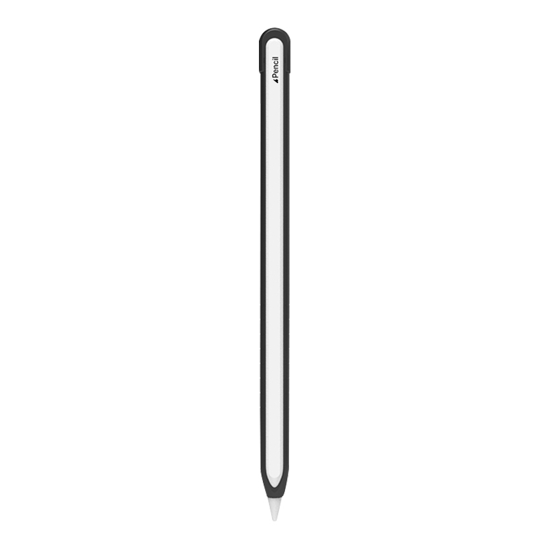 Metal Matte Non-slip Stylus Pen Protective Case for Apple Pencil 2 (Black) Metal Matte Non-slip Stylus Pen Protective Case for Apple Pencil 2 (Black)