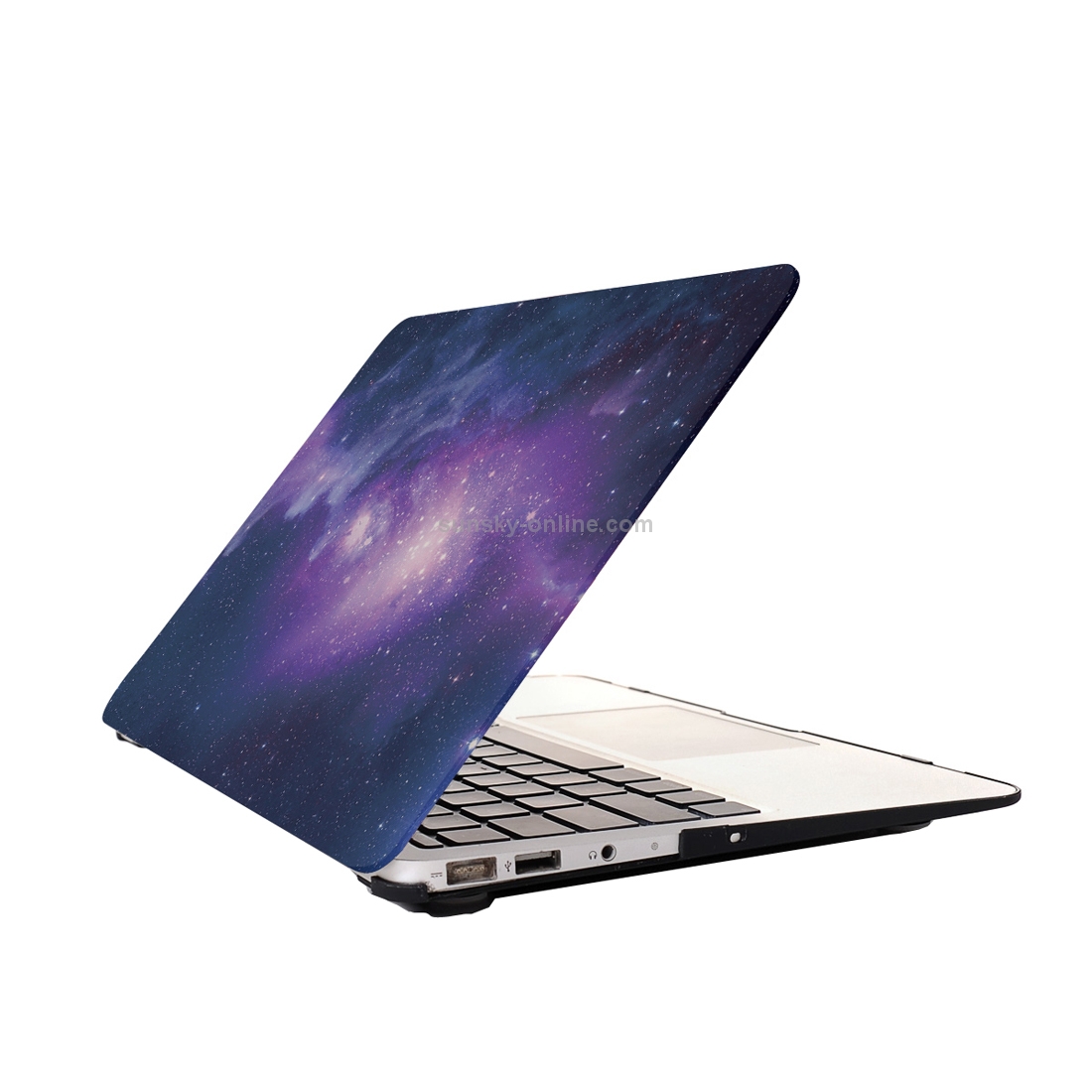 For Macbook Air 13.3 inch Starry Sky Patterns Apple Laptop Water Decals PC Protective Case(Blue) For Macbook Air 13.3 inch Starry Sky Patterns Apple Laptop Water Decals PC Protective Case(Blue)