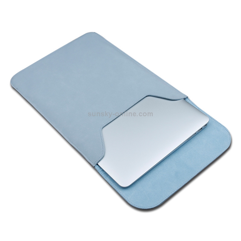 Matte Leather Laptop Inner Bag for Macbook Air / Pro Retina 13.3 inch(Sapphire Blue) Matte Leather Laptop Inner Bag for Macbook Air / Pro Retina 13.3 inch(Sapphire Blue)