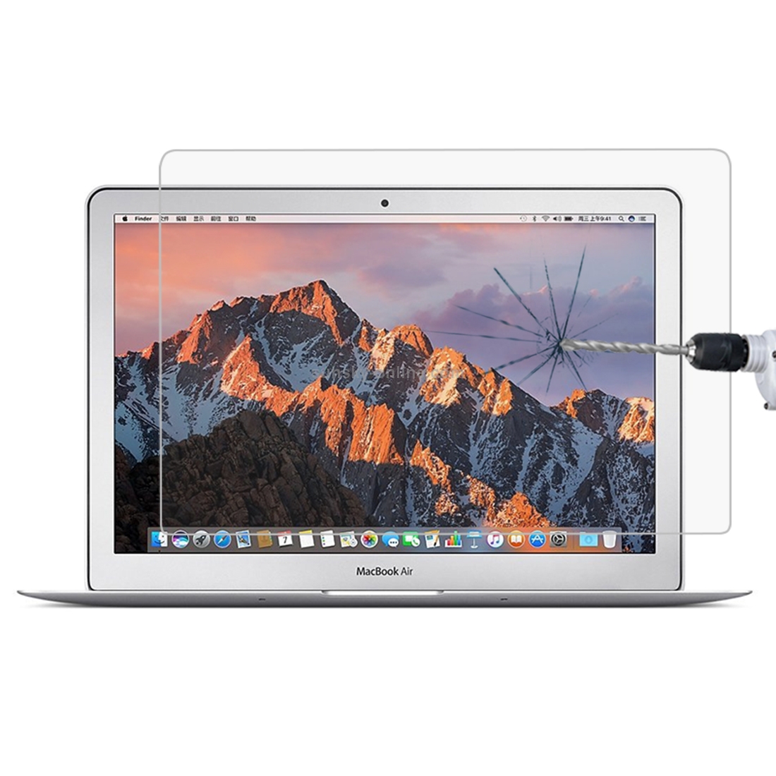 9H Surface Hardness HD Explosion-proof Tempered Glass Film for MacBook Air 13.3 inch (A1369 / A1466) 9H Surface Hardness HD Explosion-proof Tempered Glass Film for MacBook Air 13.3 inch (A1369 / A1466)