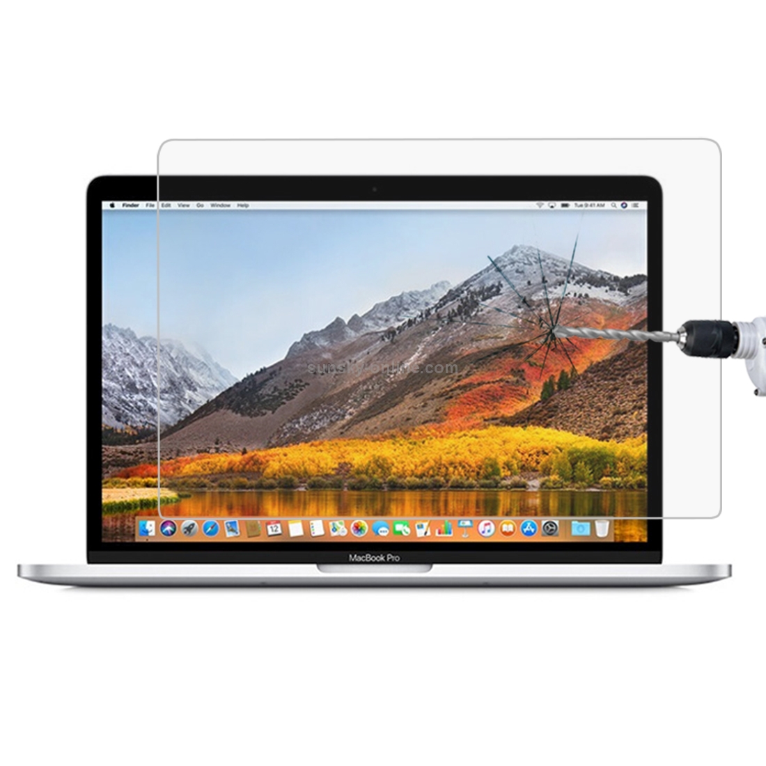 9H Surface Hardness HD Explosion-proof Tempered Glass Film for MacBook Pro 13.3 inch (A1278) 9H Surface Hardness HD Explosion-proof Tempered Glass Film for MacBook Pro 13.3 inch (A1278)