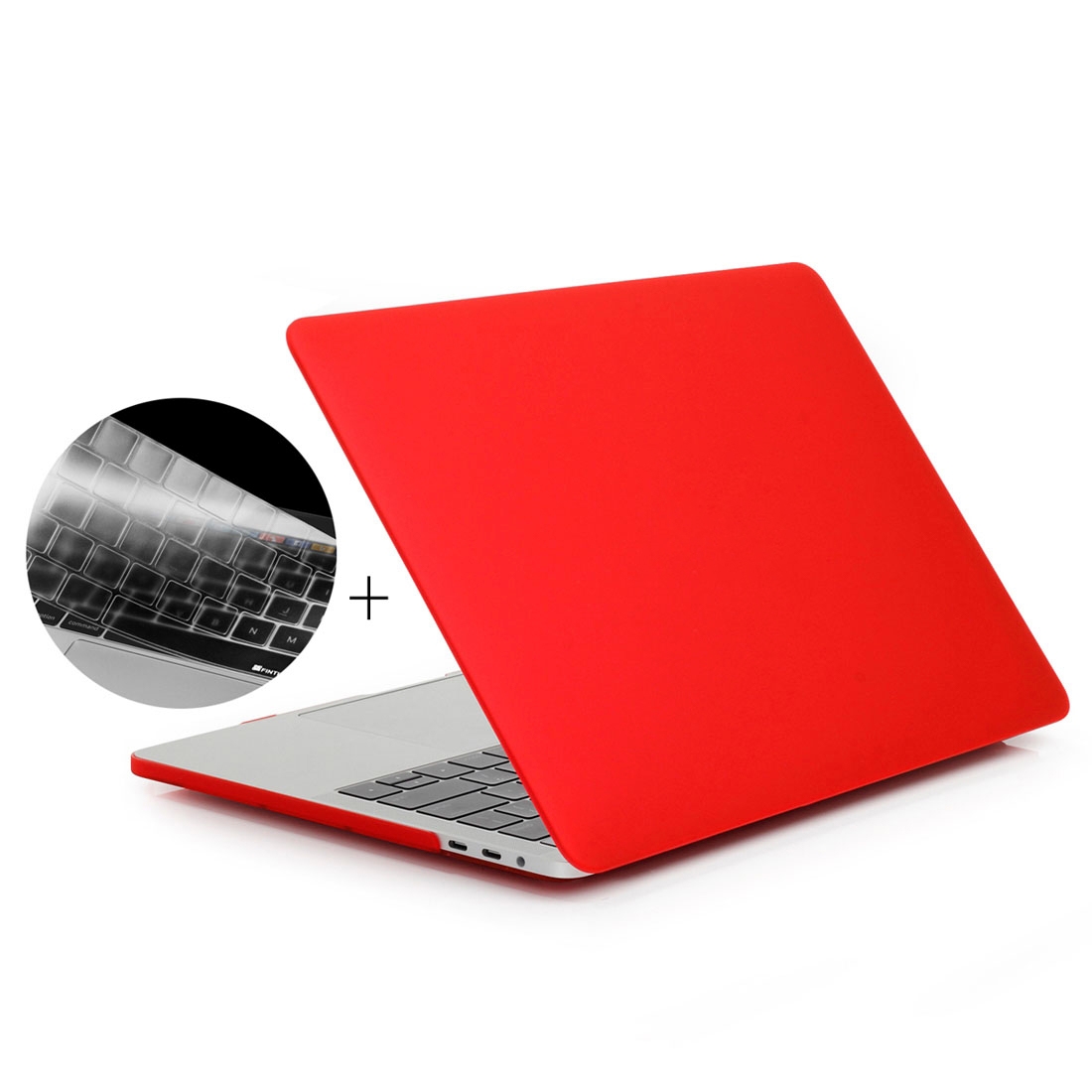 ENKAY Hat-Prince 2 in 1 Frosted Hard Shell Plastic Protective Case + Europe Version Ultra-thin TPU Keyboard Protector Cover for 2016 MacBook Pro 15.4 Inch with Touch Bar (A1707) (Red) ENKAY Hat-Prince 2 in 1 Frosted Hard Shell Plastic Protective Case + Europe Version Ultra-thin TPU Keyboard Protector Cover for 2016 MacBook Pro 15.4 Inch with Touch Bar (A1707) (Red)