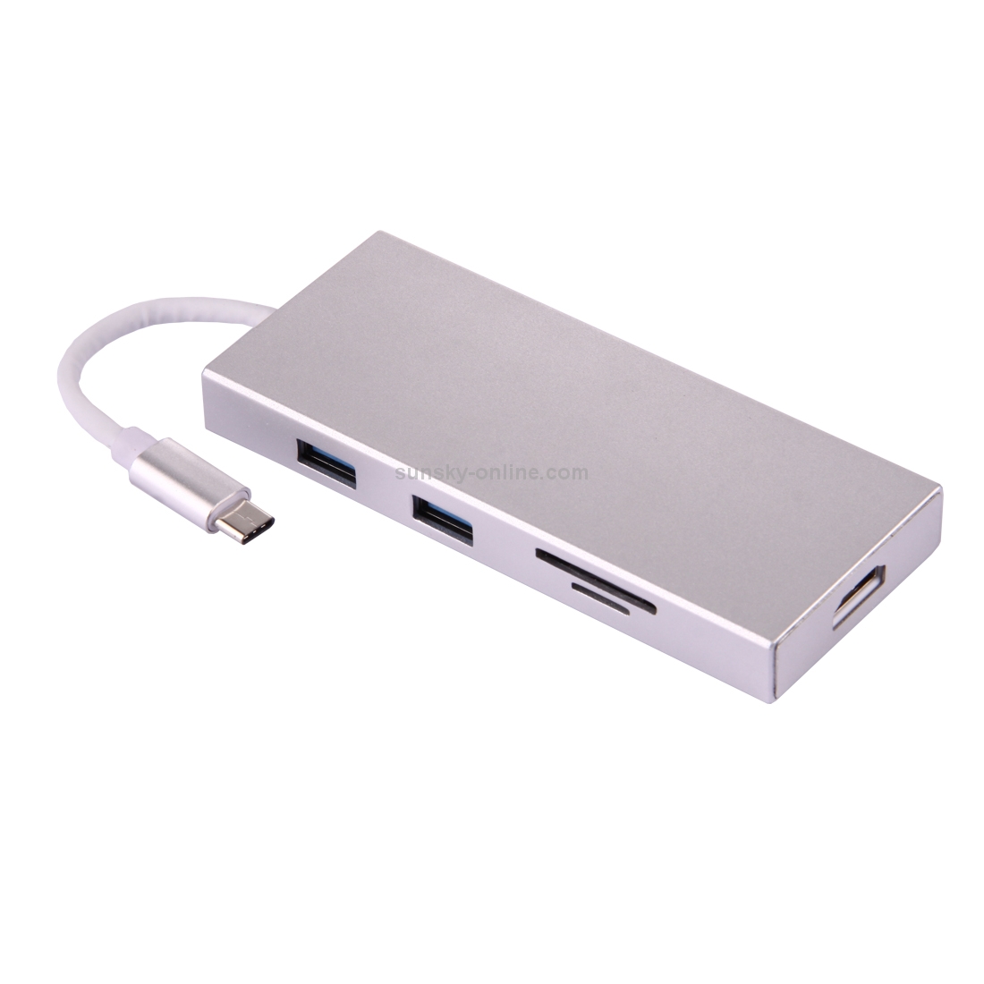 USB-C / Type-C 3.1 to HDMI & 3 x USB 3.0 & TF Card Slot & SD Card Slot Adapter USB-C / Type-C 3.1 to HDMI & 3 x USB 3.0 & TF Card Slot & SD Card Slot Adapter