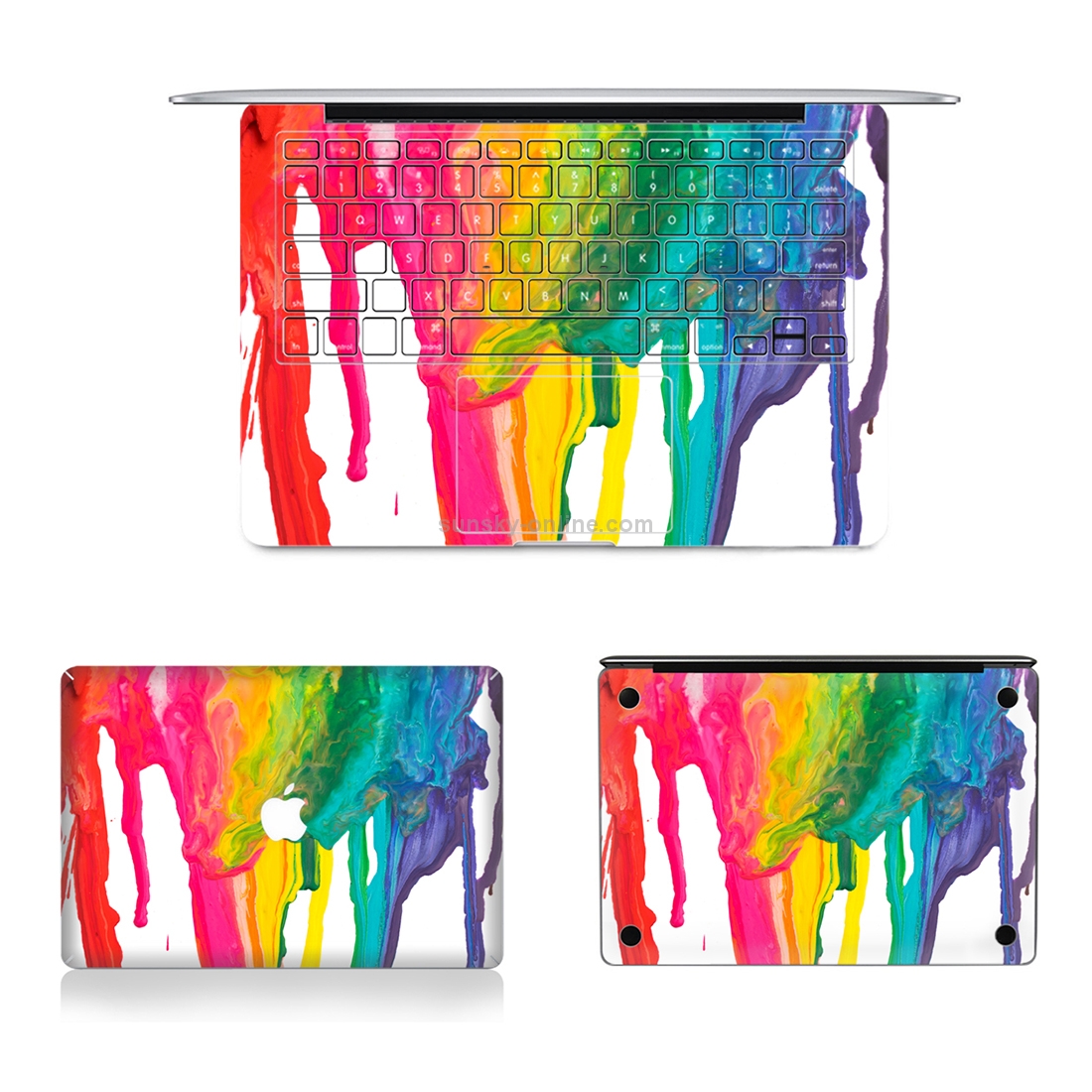 3 in 1 MB-FB15 (481) Full Top Protective Film + Full Keyboard Protector Film + Bottom Film Set for MacBook Air 13.3 inch A1466 (2012 - 2017) / A1369 (2010 - 2012), US Version 3 in 1 MB-FB15 (481) Full Top Protective Film + Full Keyboard Protector Film + Bottom Film Set for MacBook Air 13.3 inch A1466 (2012 - 2017) / A1369 (2010 - 2012), US Version