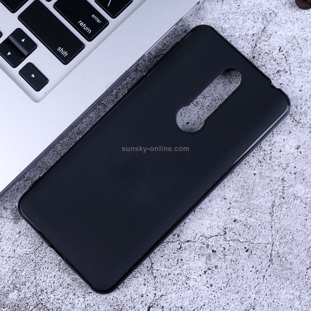 10 PCS For Alcatel 1X (2019) Shockproof TPU Protective Case (Black)