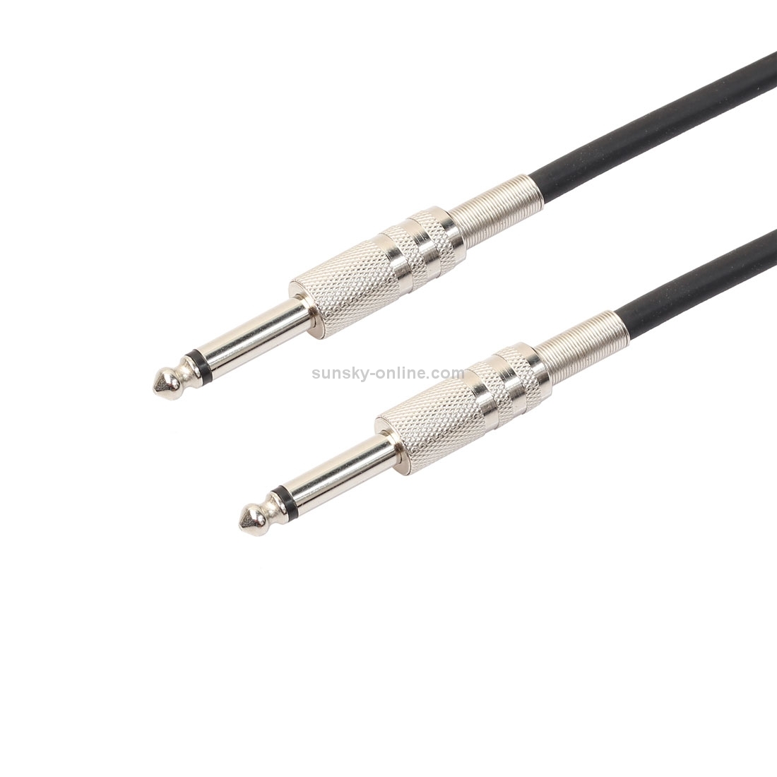 10m  1/4 inch (6.35mm) Male to Male Shielded Jack Mono Plugs Audio Patch Cable