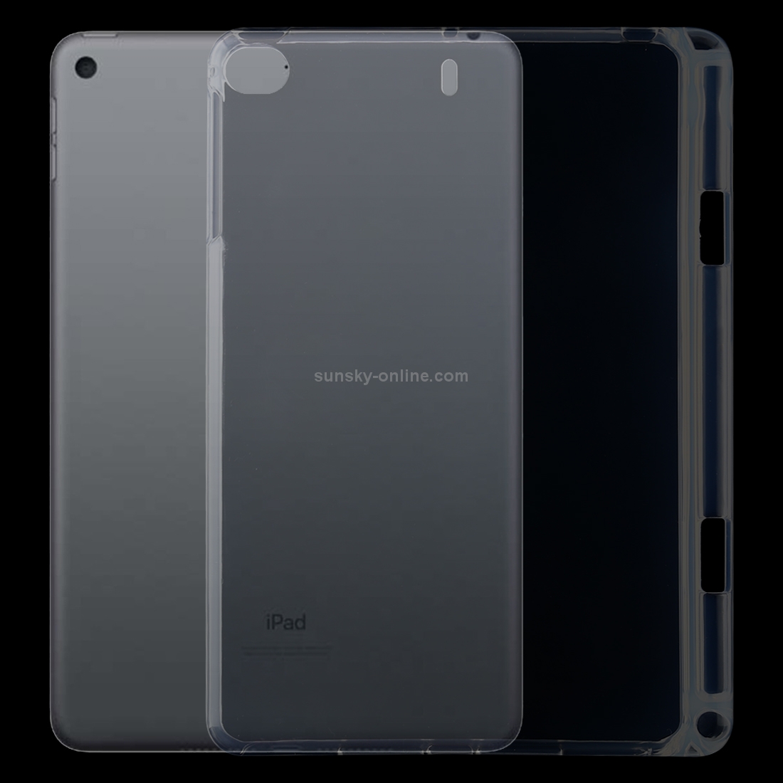 For iPad Mini (2019) / 4 / 3 / 2 / 1 3mm Shockproof Transparent Protective Case with Pen Slot For iPad Mini (2019) / 4 / 3 / 2 / 1 3mm Shockproof Transparent Protective Case with Pen Slot
